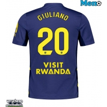 Atletico Madrid Giuliano Simeone #20 Replica Away Shirt 2025-26 Short Sleeve